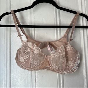 Victoria's Secret Satin & Lace Bralette Bra